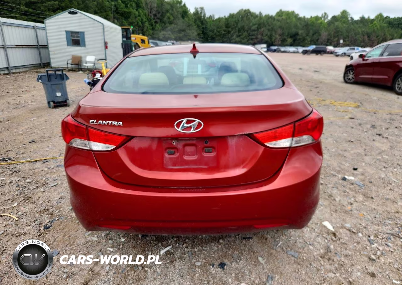 2011 Hyundai Elantra Gls VIN:KMHDH4AE1BU147012 - 6