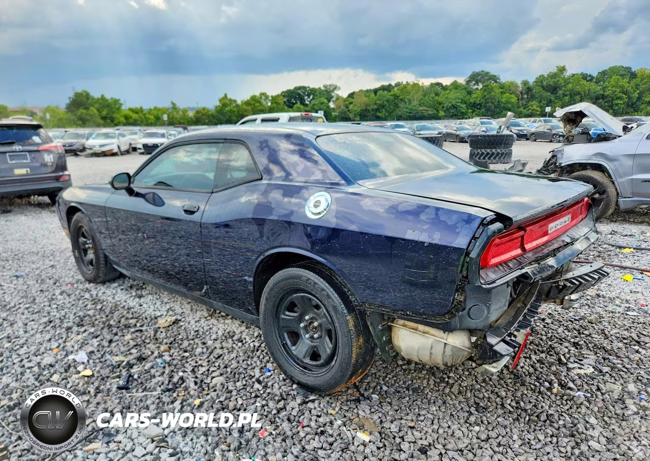 2012 Dodge Challenger Sxt VIN:2C3CDYAG2CH161899 - 2