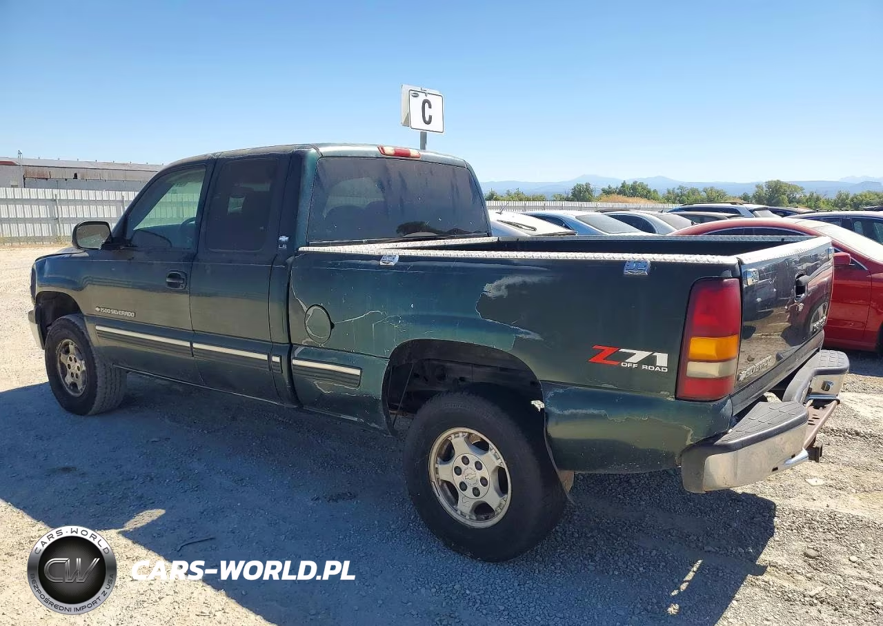 2001 Chevrolet Silverado K1500 VIN:1GCEK19T31E163359 - 2