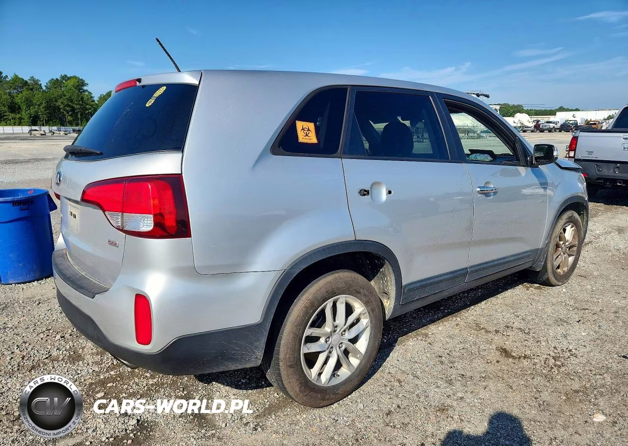 2014 Kia Sorento Lx VIN:5XYKT3A62EG520268 - 3