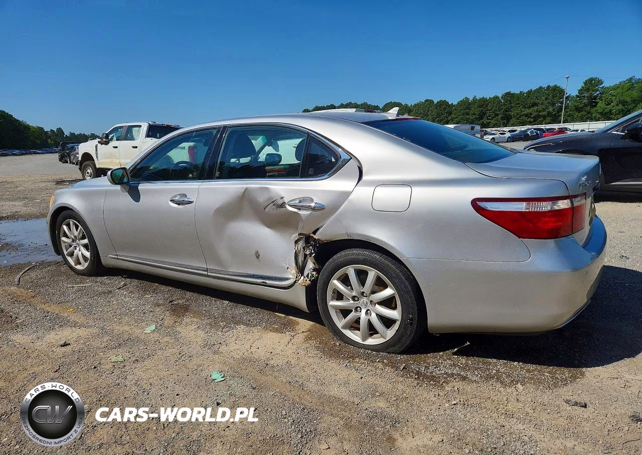 2007 Lexus Ls 460L VIN:JTHGL46F675012450 - 2
