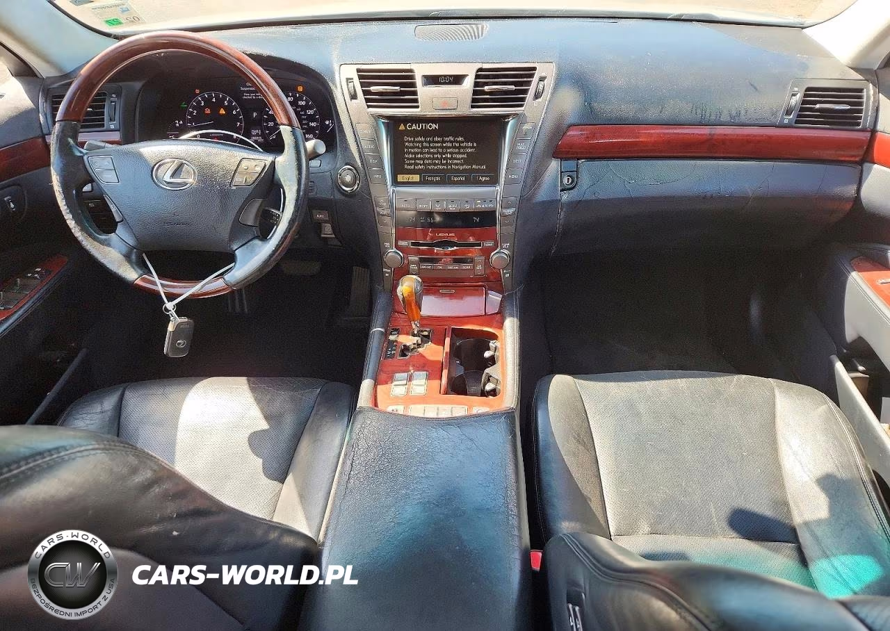 2007 Lexus Ls 460L VIN:JTHGL46F675012450 - 8