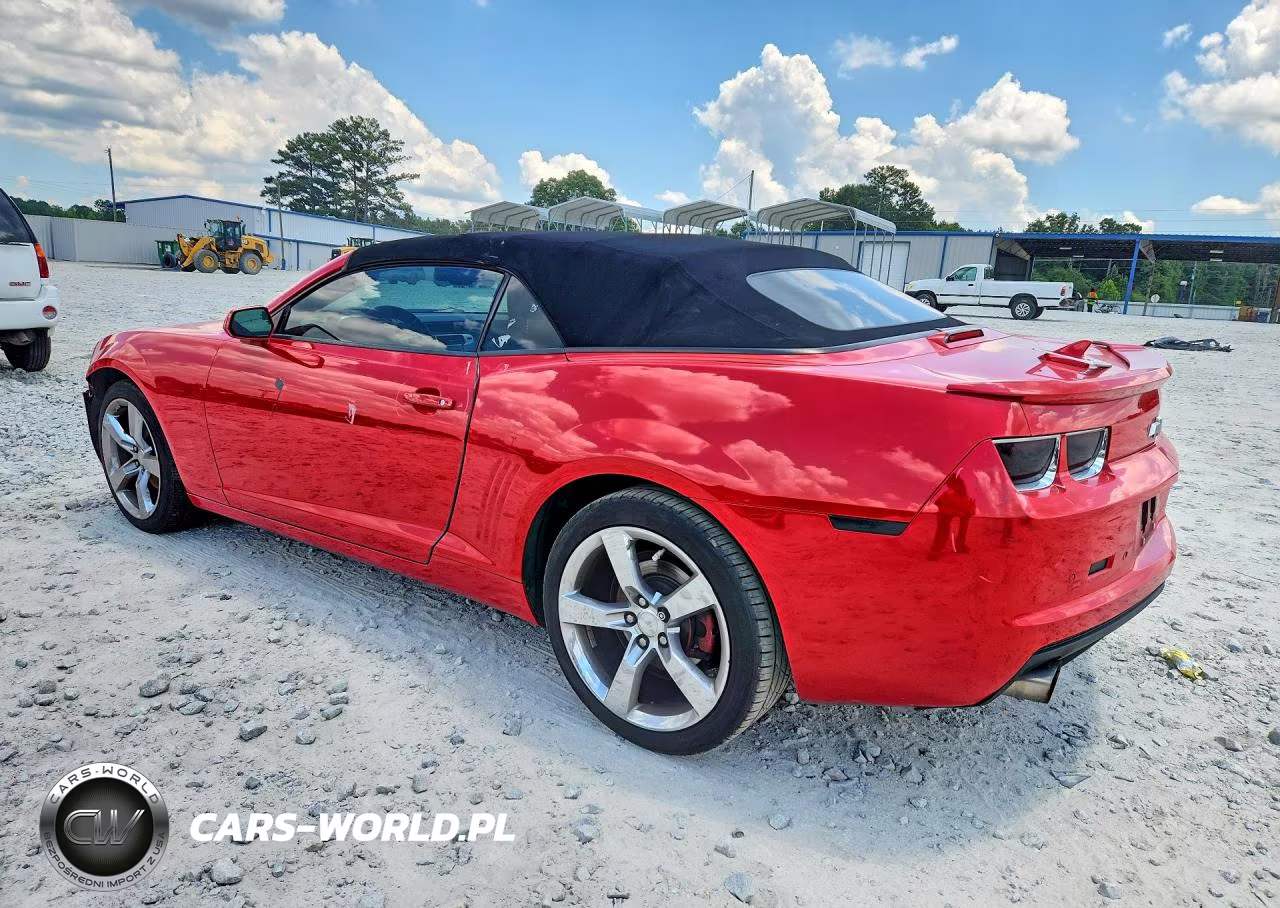 2012 Chevrolet Camaro Lt VIN:2G1FB3D30C9180609 - 2
