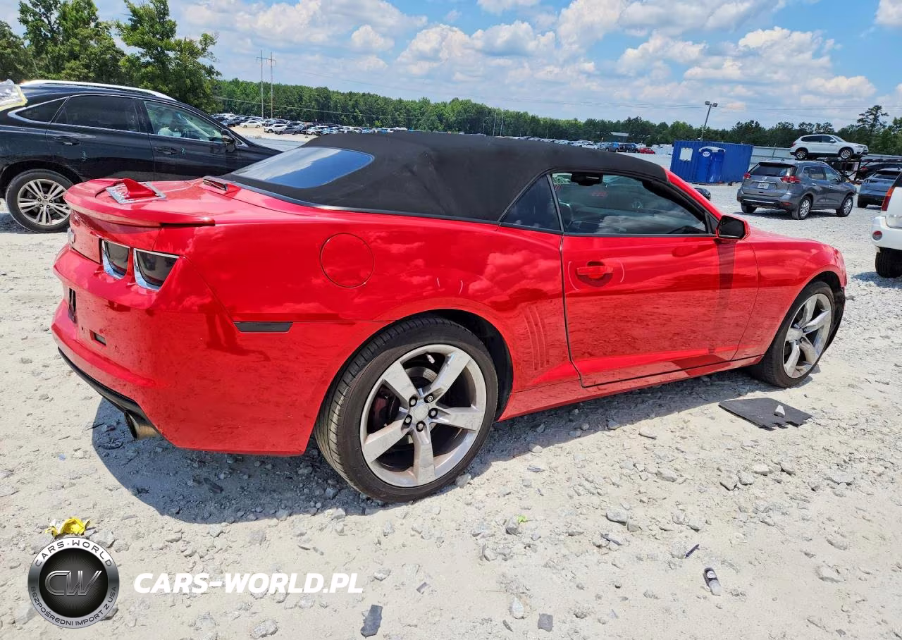 2012 Chevrolet Camaro Lt VIN:2G1FB3D30C9180609 - 3