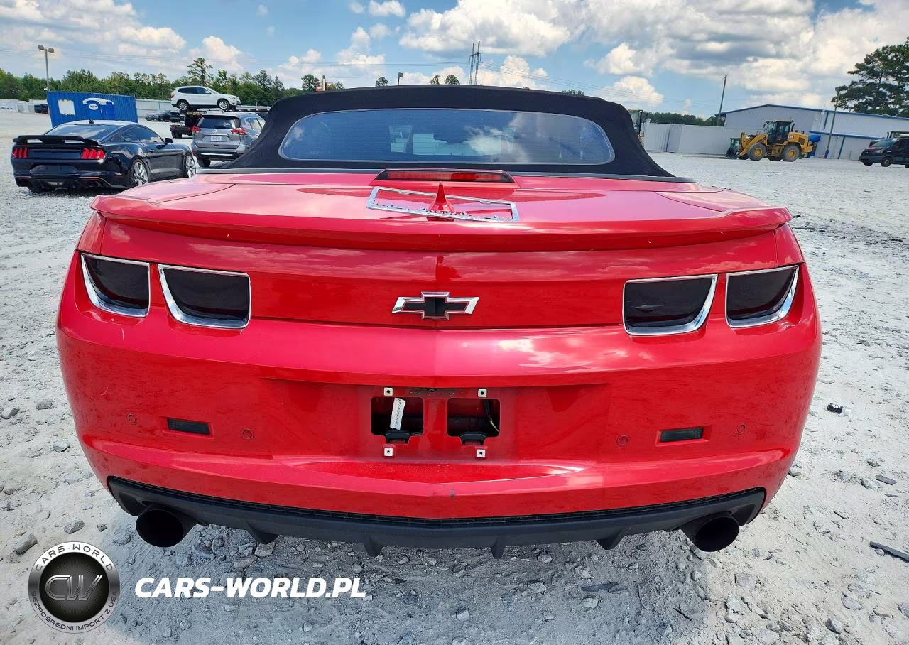 2012 Chevrolet Camaro Lt VIN:2G1FB3D30C9180609 - 6