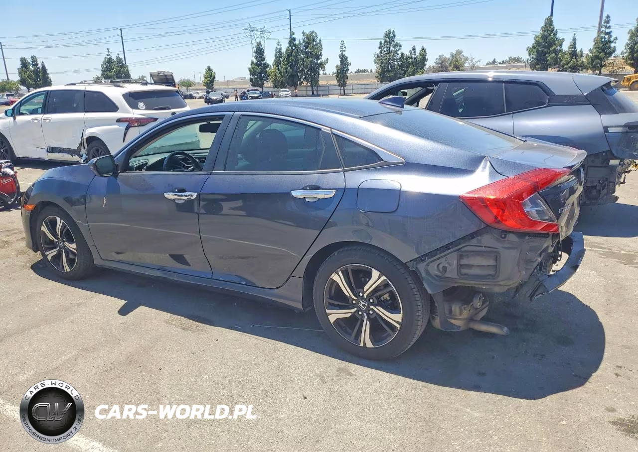 2017 Honda Civic Touring VIN:19XFC1F94HE016654 - 2