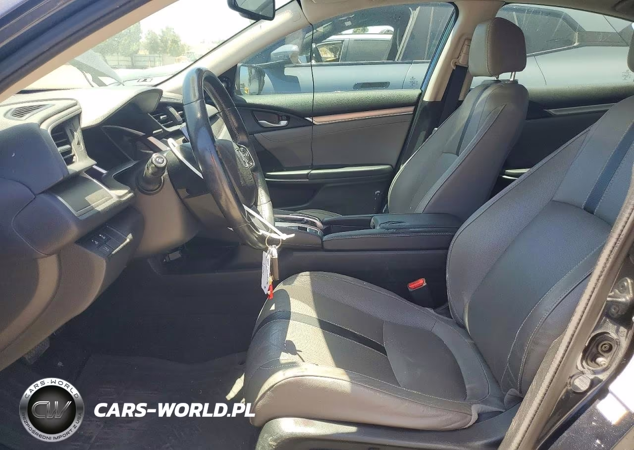 2017 Honda Civic Touring VIN:19XFC1F94HE016654 - 7