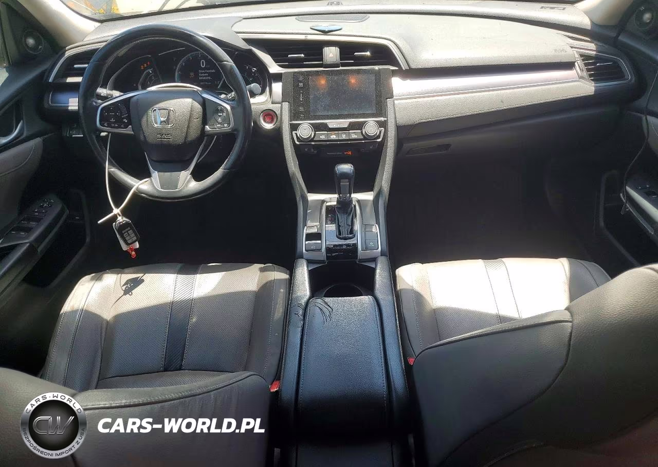 2017 Honda Civic Touring VIN:19XFC1F94HE016654 - 8