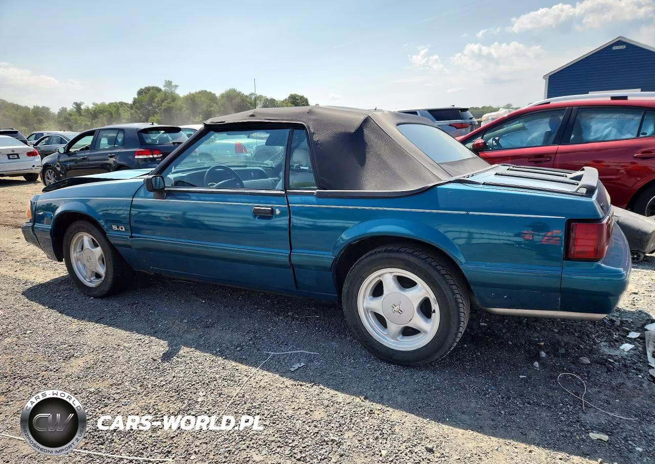 1993 Ford Mustang Lx VIN:1FACP44E3PF209199 - 2