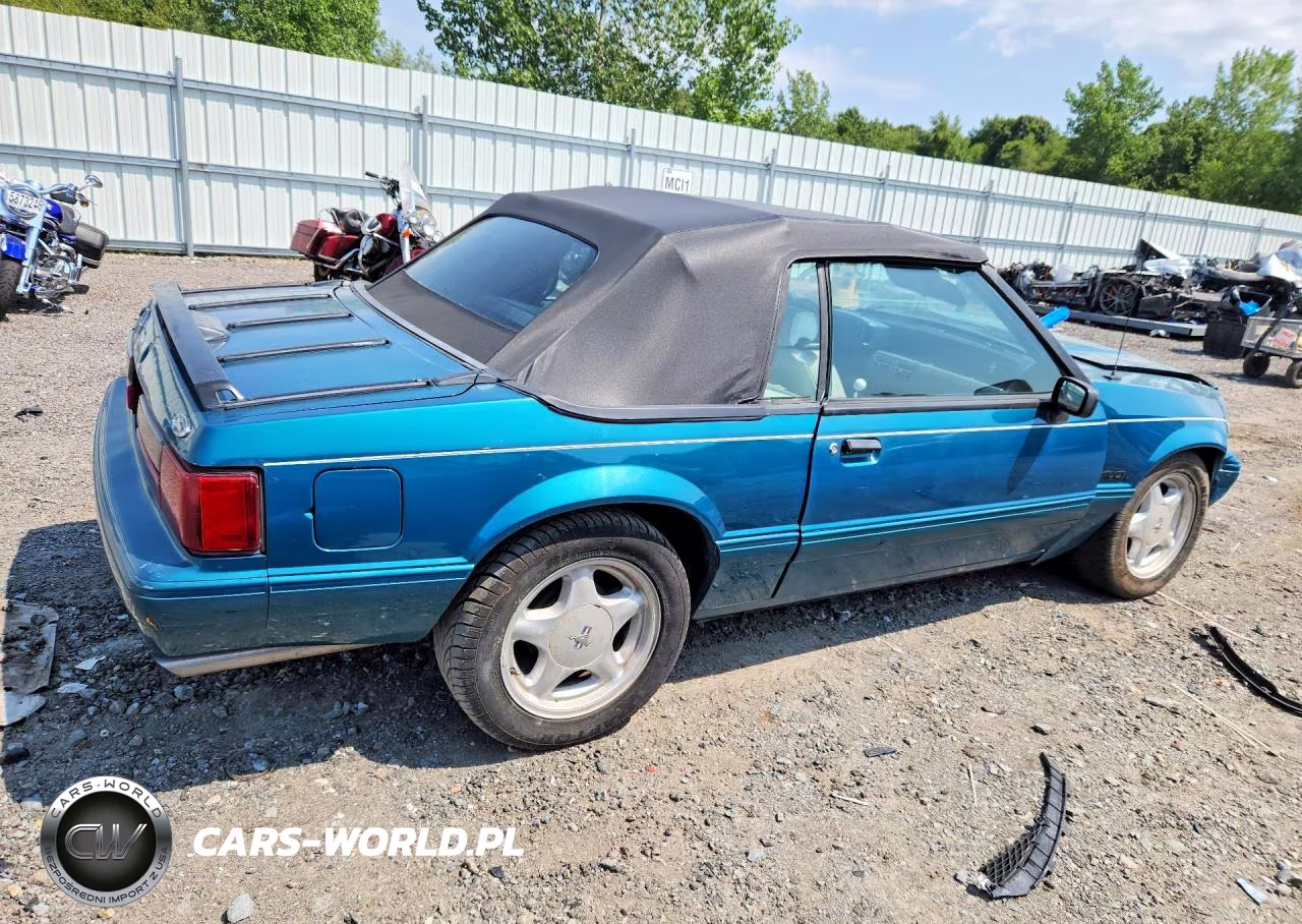 1993 Ford Mustang Lx VIN:1FACP44E3PF209199 - 3