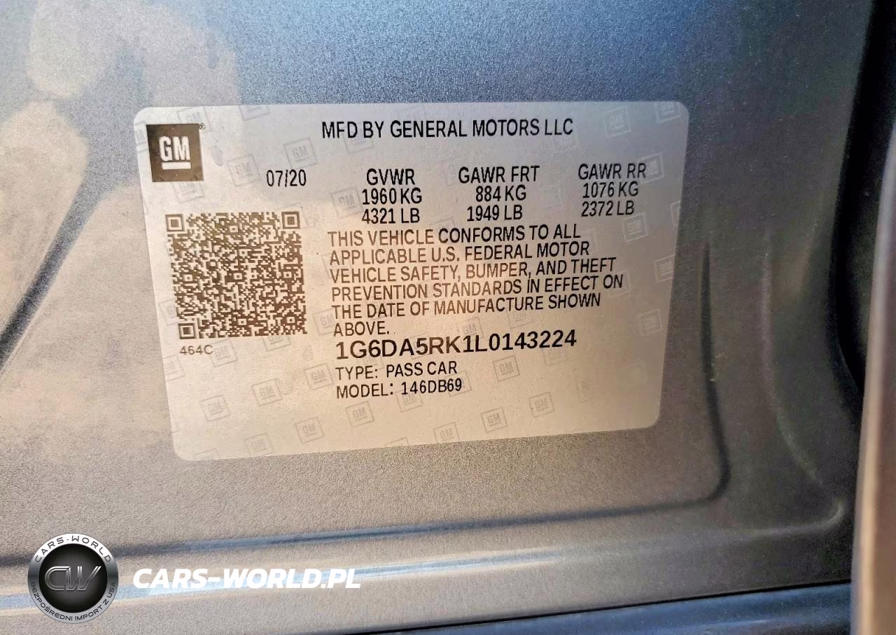 2020 Cadillac Ct4 Luxury VIN:1G6DA5RK1L0143224 - 12