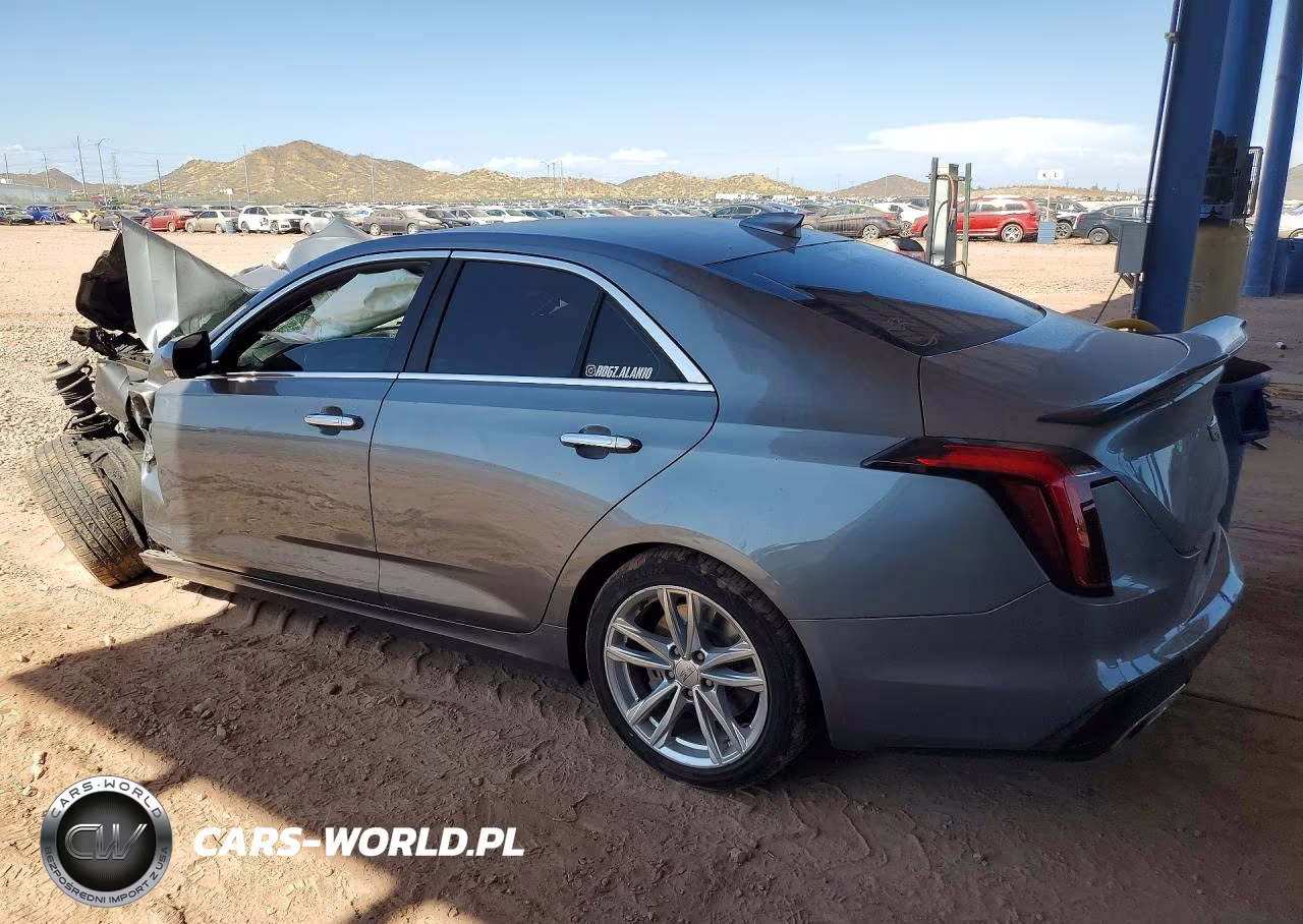2020 Cadillac Ct4 Luxury VIN:1G6DA5RK1L0143224 - 2