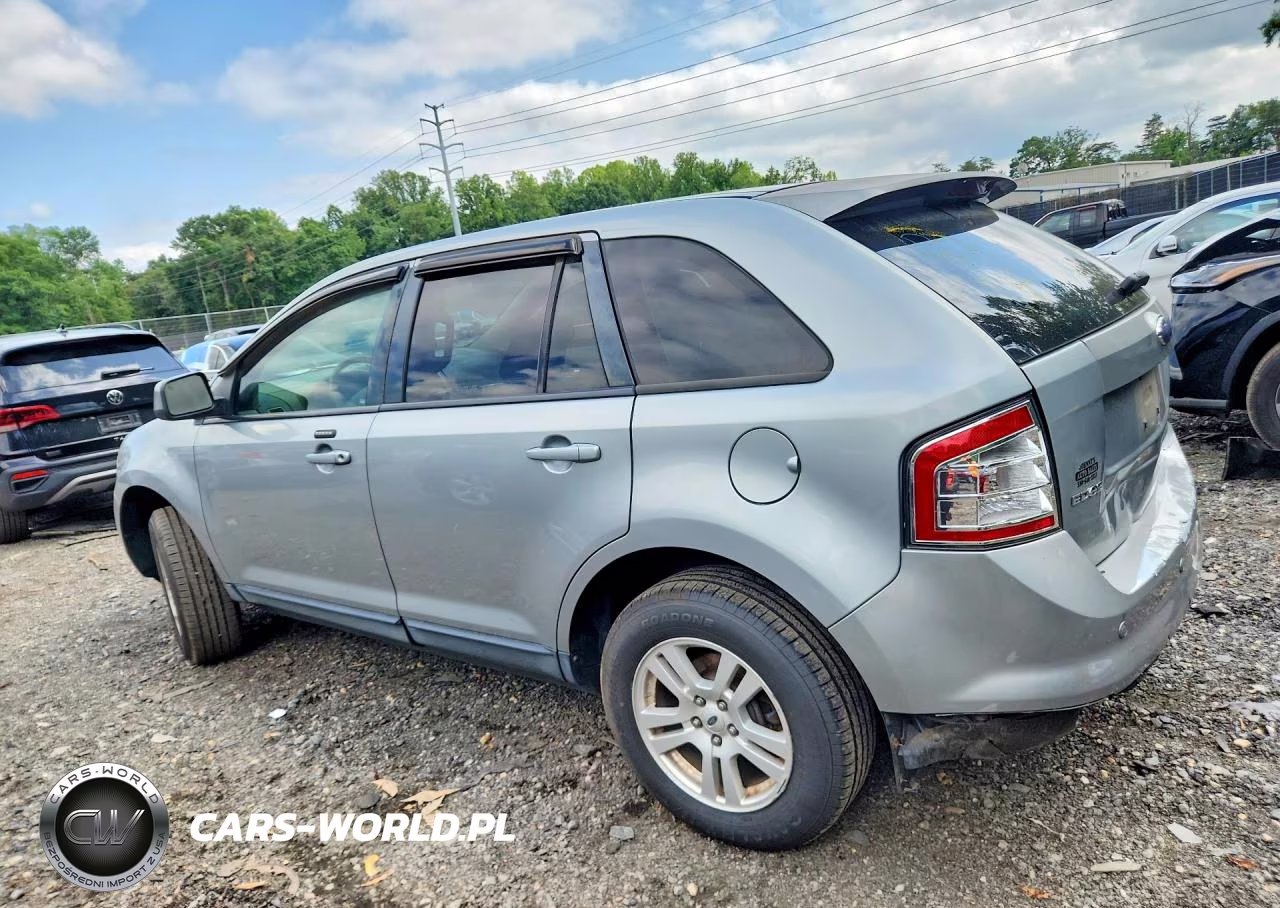 2007 Ford Edge Sel Plus VIN:2FMDK49C87BA76831 - 2