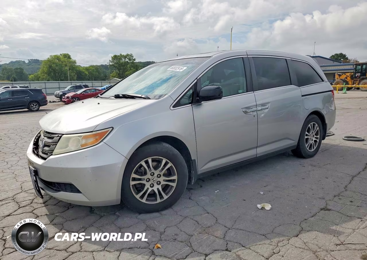 2011 Honda Odyssey Exl VIN:5FNRL5H6XBB025416 - 1