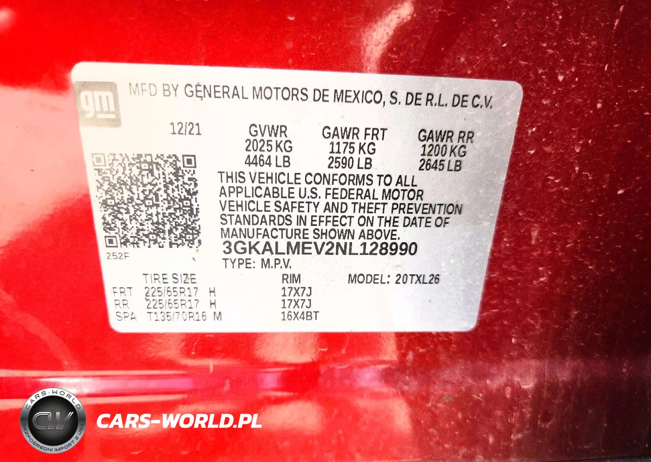 2022 GMC Terrain Sle VIN:3GKALMEV2NL128990 - 13