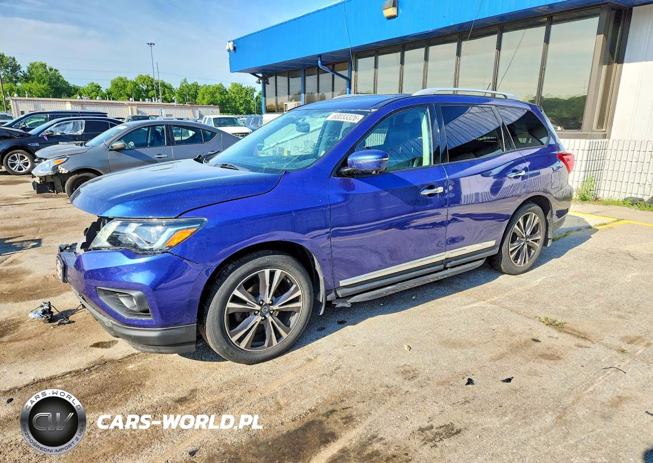 2017 Nissan Pathfinder Platinum VIN:5N1DR2MM3HC633386 - 1