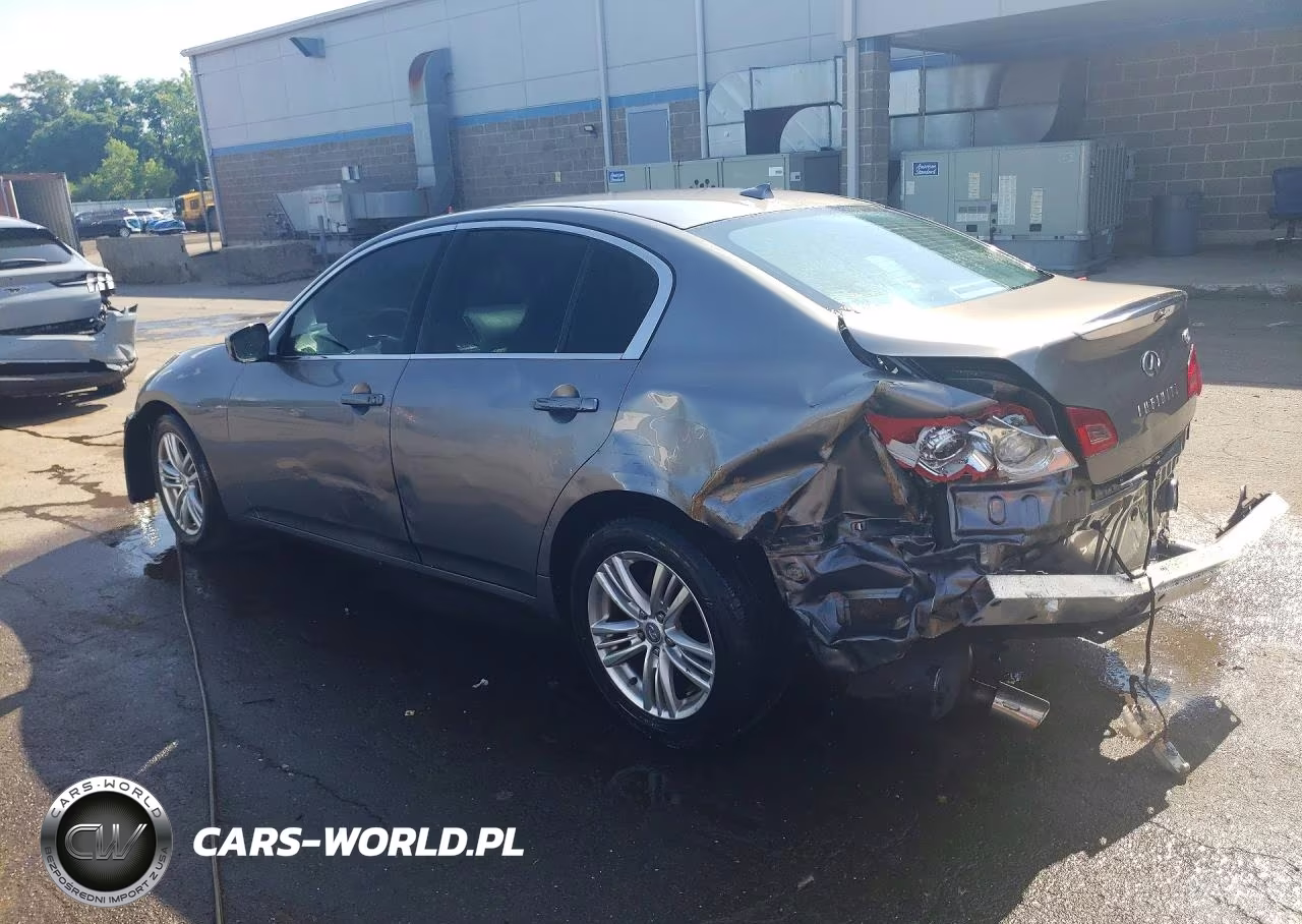 2012 Infiniti G25 Sedan X VIN:JN1DV6AR4CM862205 - 2