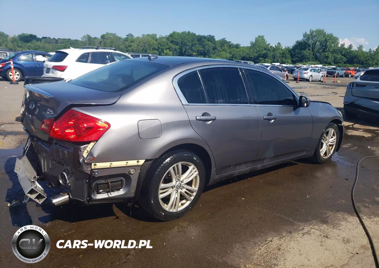 2012 Infiniti G25 Sedan X VIN:JN1DV6AR4CM862205 - 3