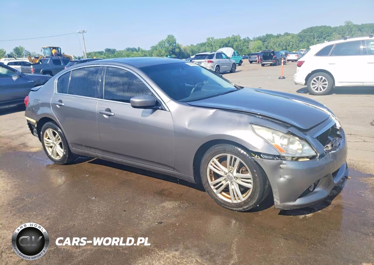 2012 Infiniti G25 Sedan X VIN:JN1DV6AR4CM862205 - 4