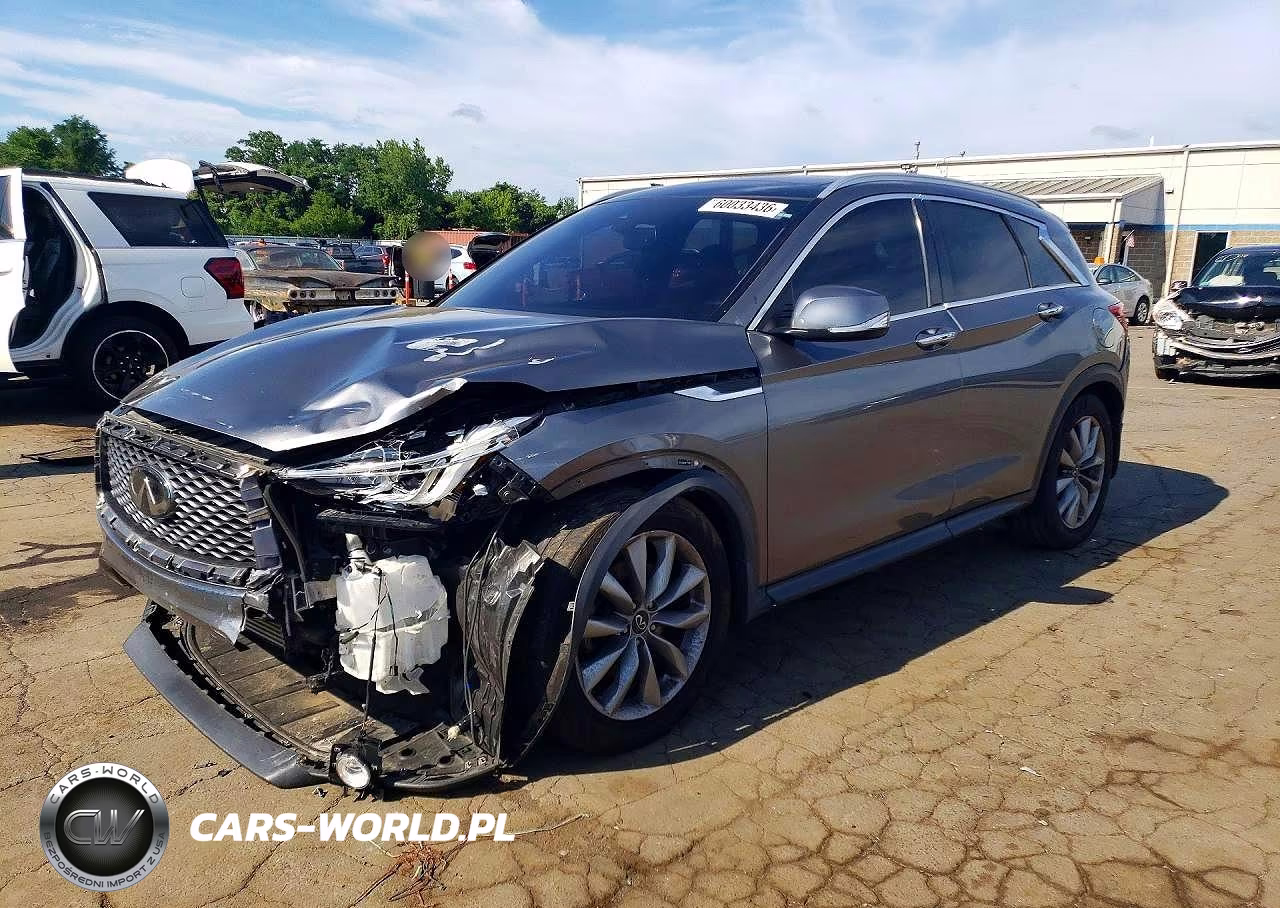 2021 Infiniti Qx50 Luxe VIN:3PCAJ5BB9MF115197 - 1