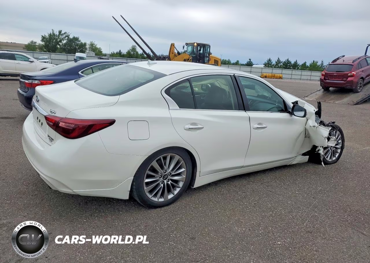 2018 Infiniti Q50 2.0T Luxe VIN:JN1CV7AR1JM280609 - 3