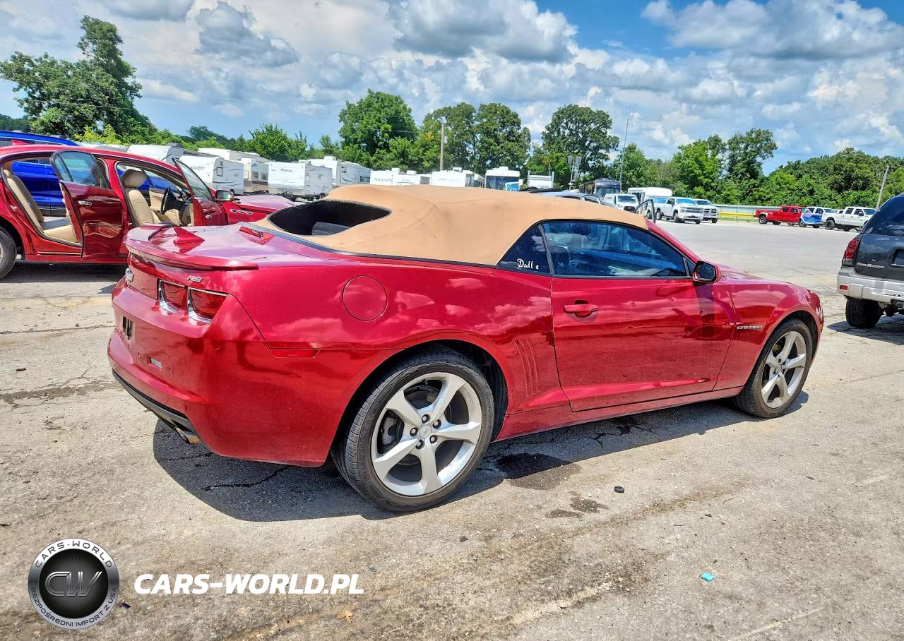 2012 Chevrolet Camaro Lt VIN:2G1FC3D39C9190696 - 3