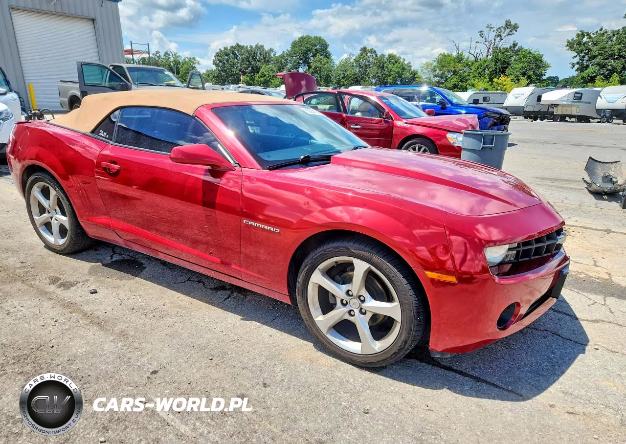 2012 Chevrolet Camaro Lt VIN:2G1FC3D39C9190696 - 4