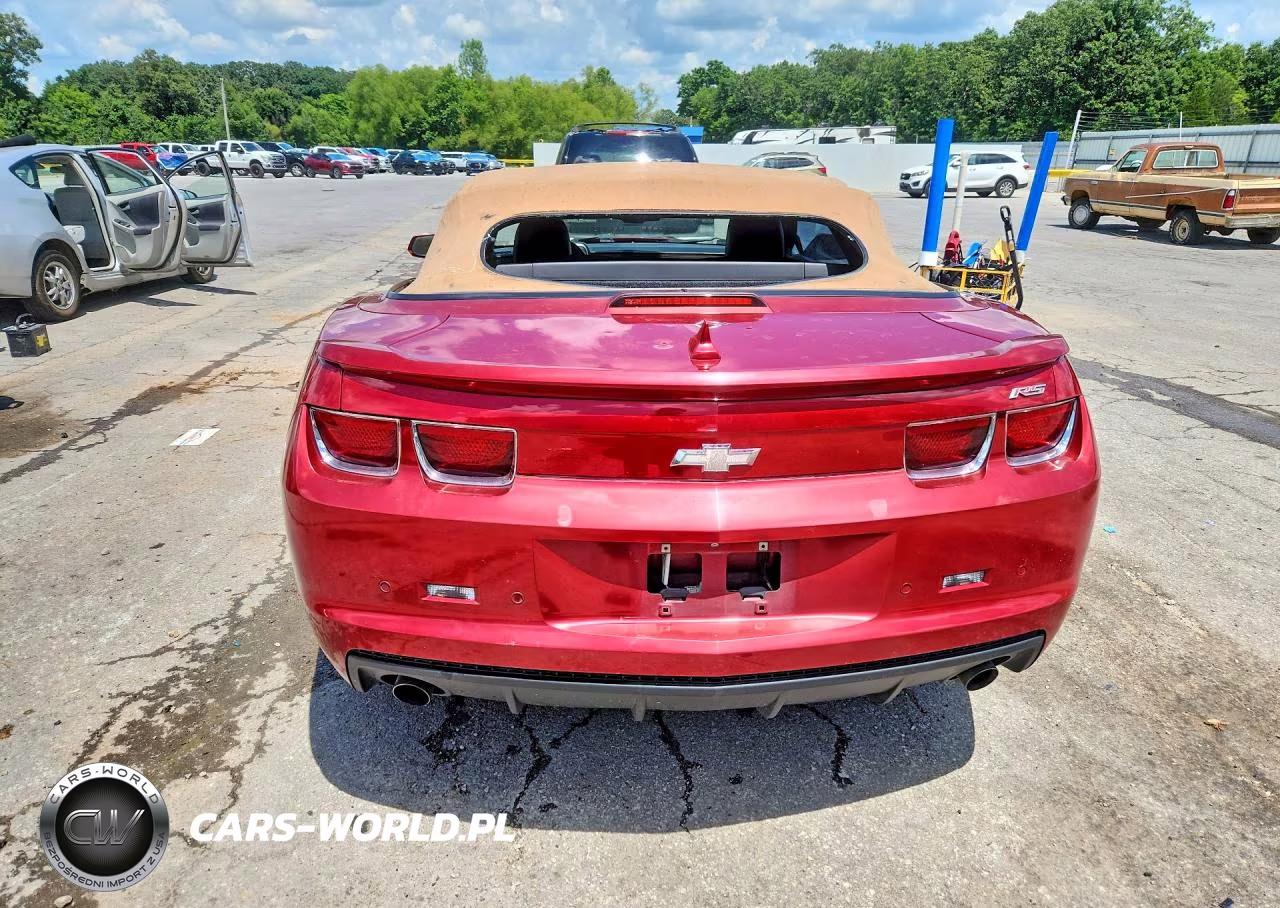 2012 Chevrolet Camaro Lt VIN:2G1FC3D39C9190696 - 6
