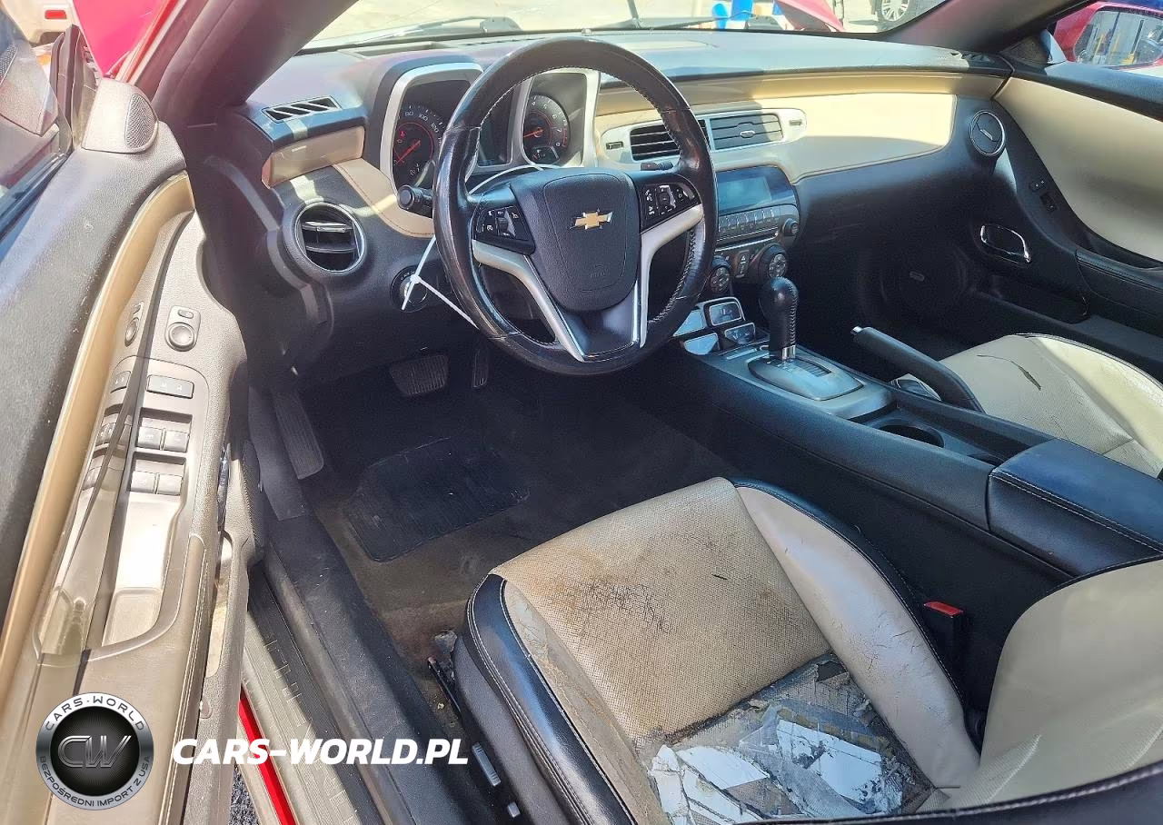 2012 Chevrolet Camaro Lt VIN:2G1FC3D39C9190696 - 8