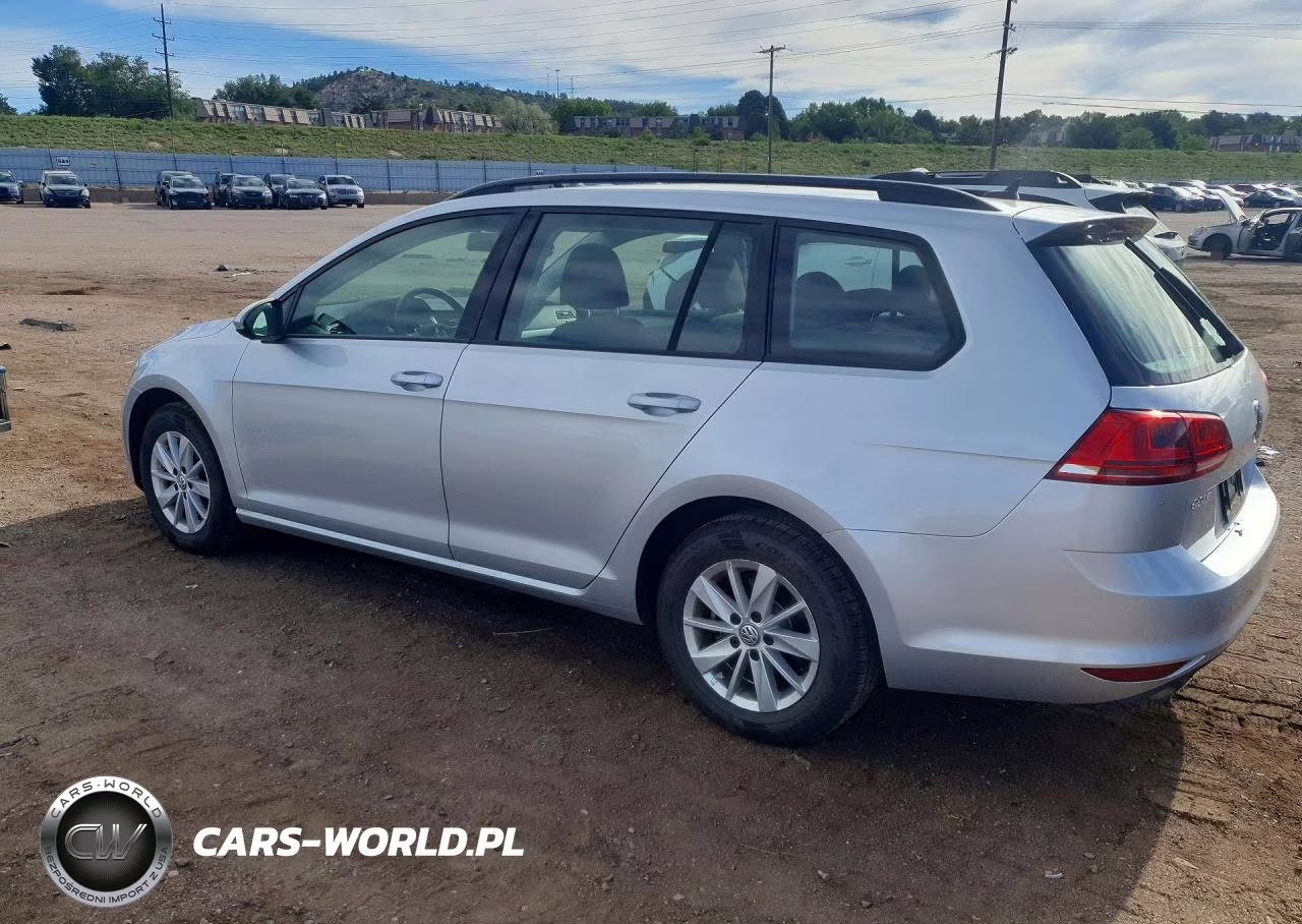 2016 Volkswagen Golf Sportwagen S VIN:3VWC17AU0GM505707 - 2