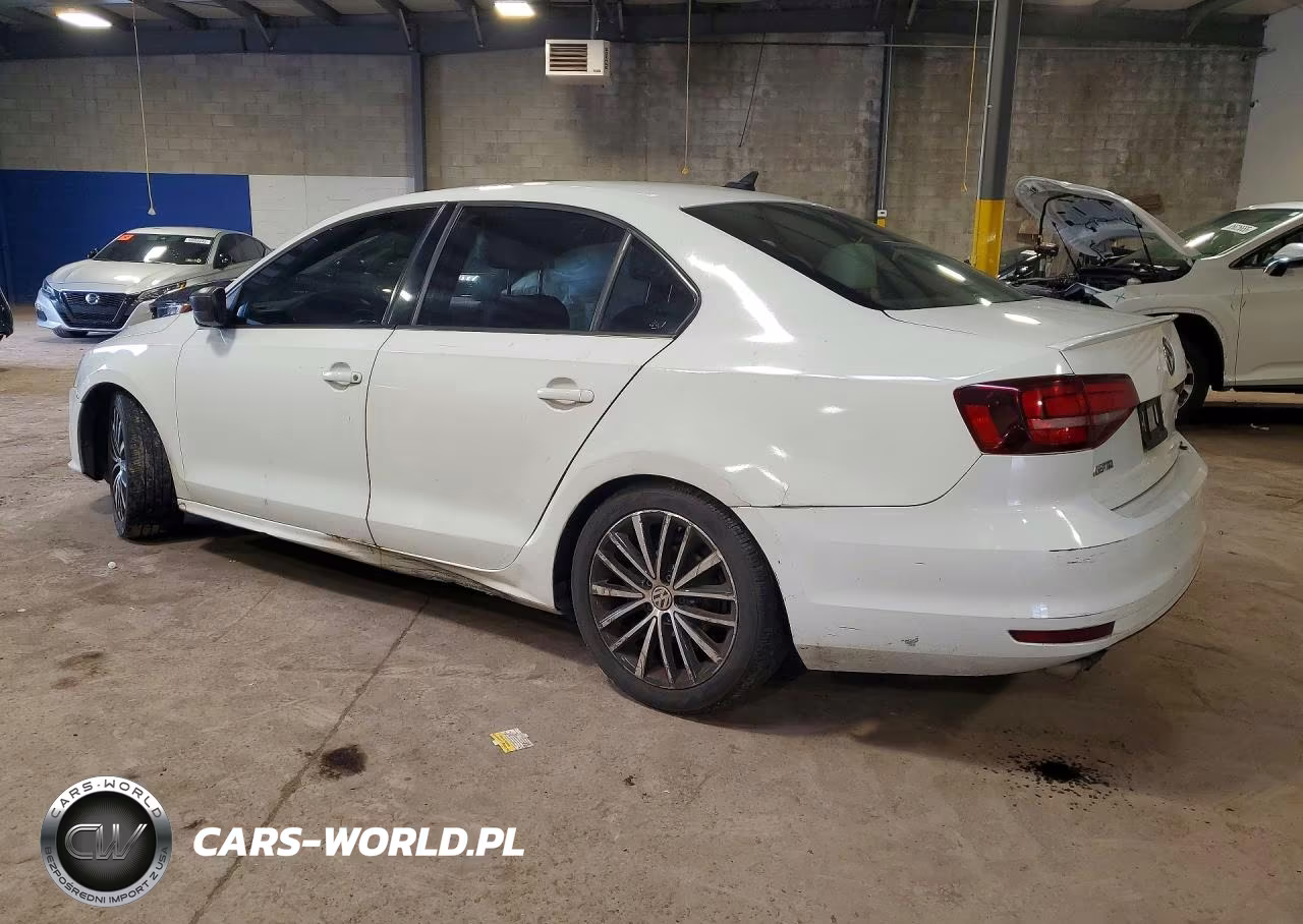 2016 Volkswagen Jetta Sport VIN:3VWD17AJ6GM349943 - 2