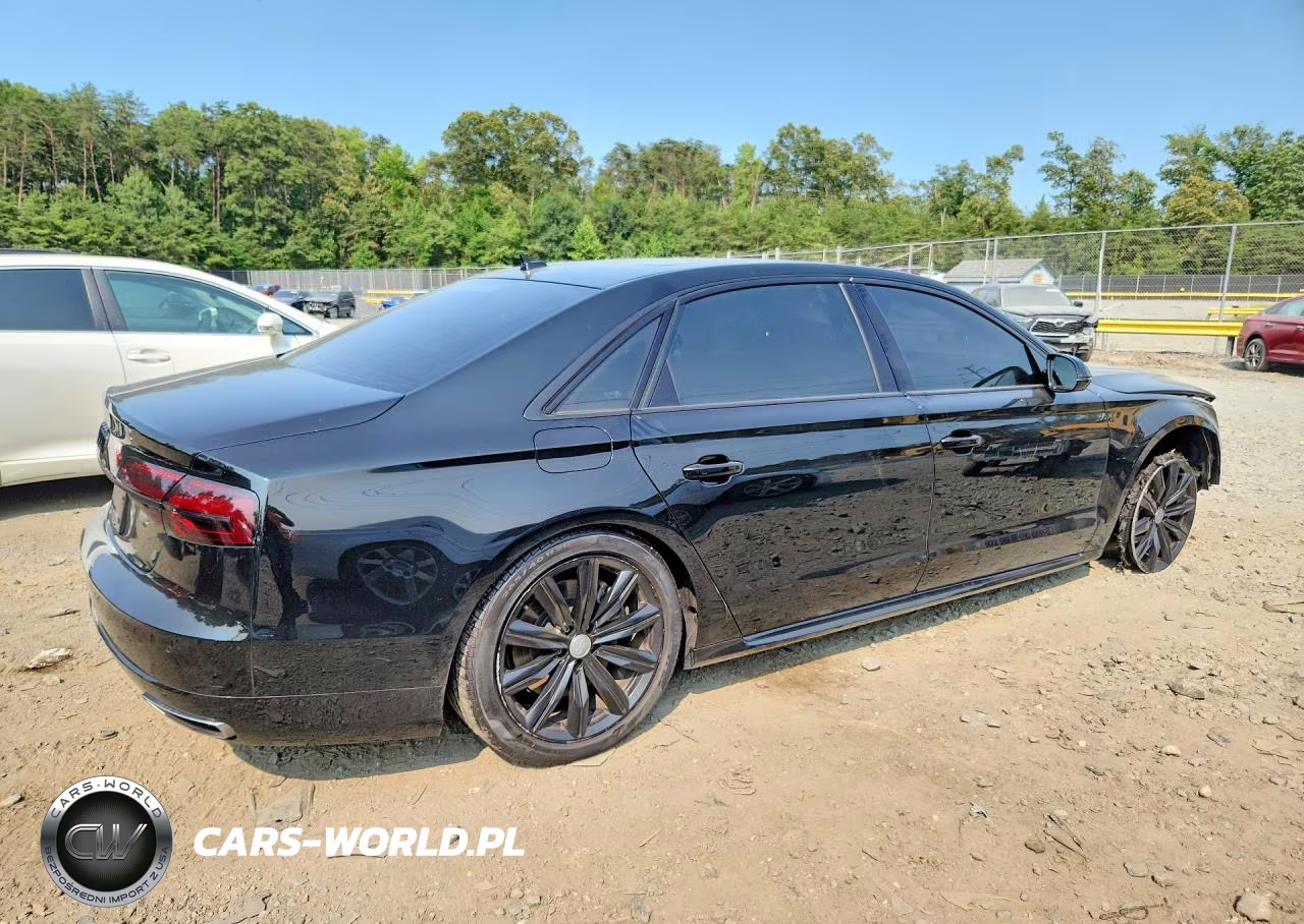 2017 Audi A8 L Quattro VIN:WAU44AFD1HN006715 - 3
