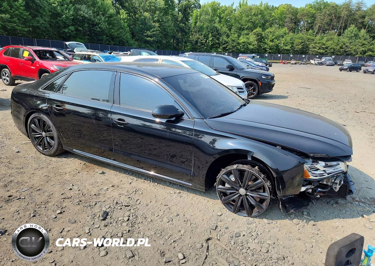 2017 Audi A8 L Quattro VIN:WAU44AFD1HN006715 - 4