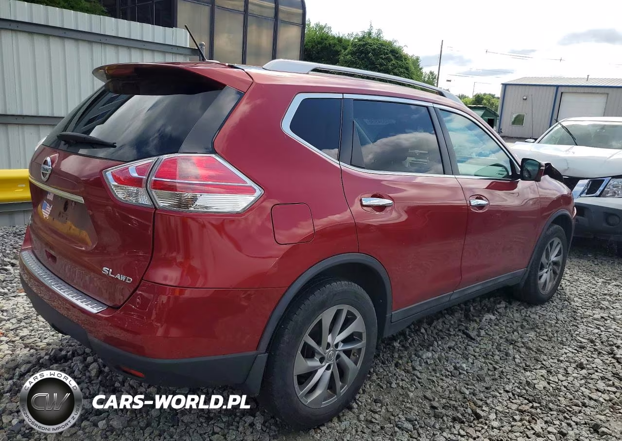 2015 Nissan Rogue Sl VIN:5N1AT2MV9FC890448 - 3
