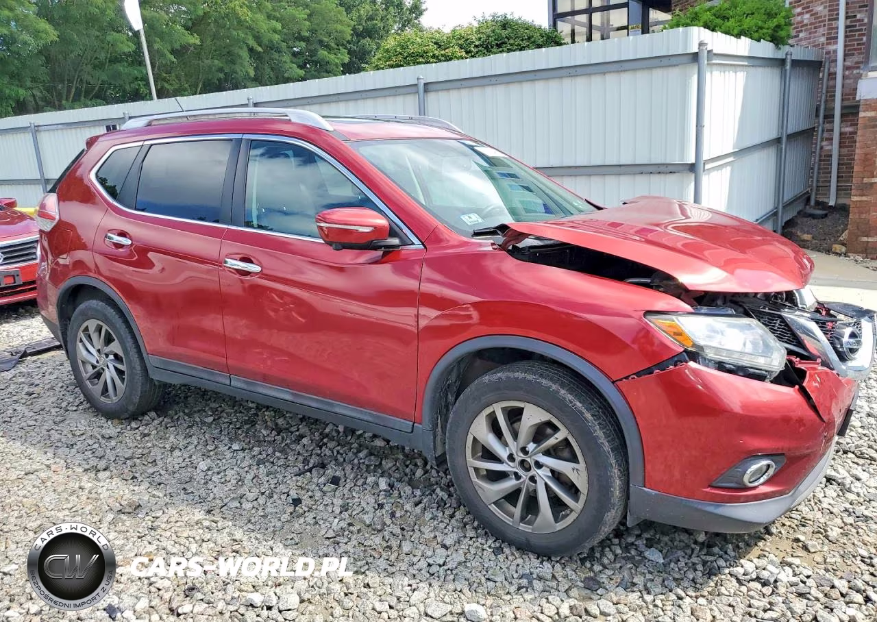 2015 Nissan Rogue Sl VIN:5N1AT2MV9FC890448 - 4