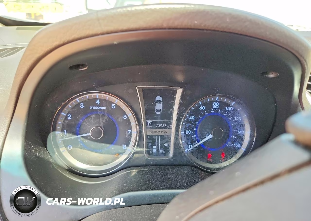 2012 Hyundai Azera Base VIN:KMHFH4JG1CA189726 - 9