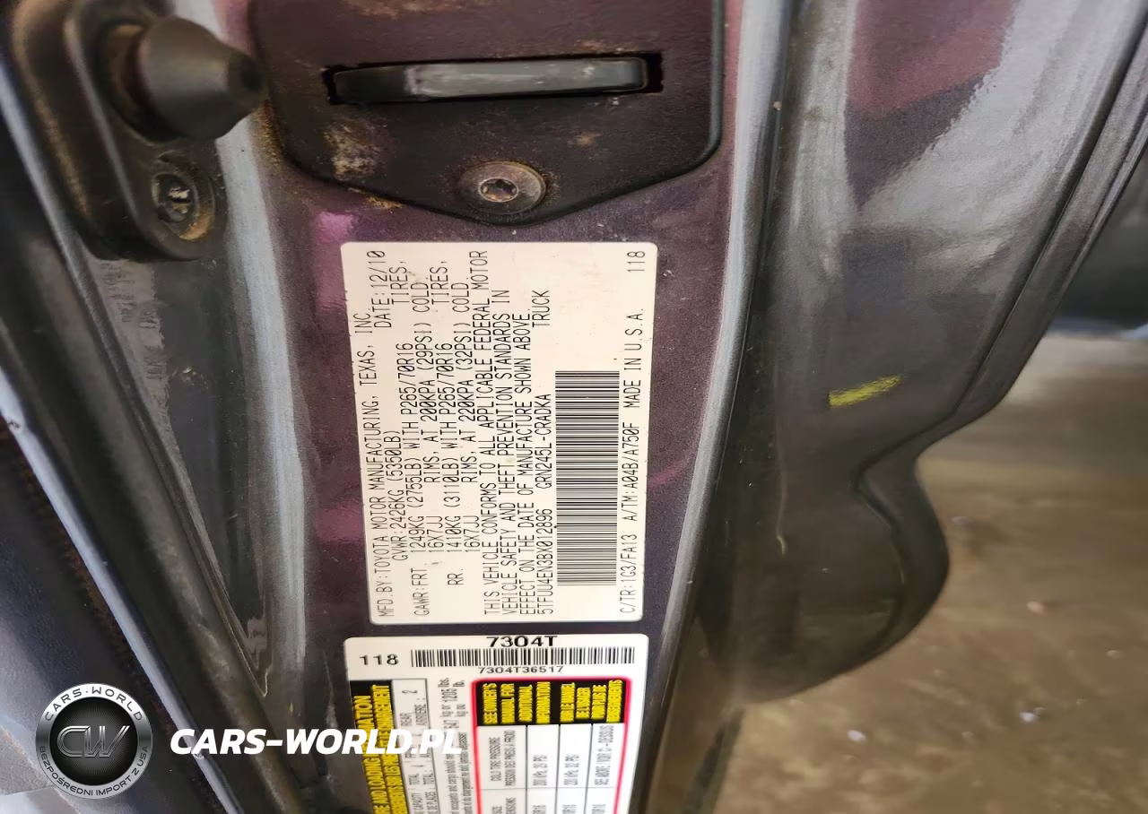 2011 Toyota Tacoma Access Cab VIN:5TFUU4EN3BX012896 - 12