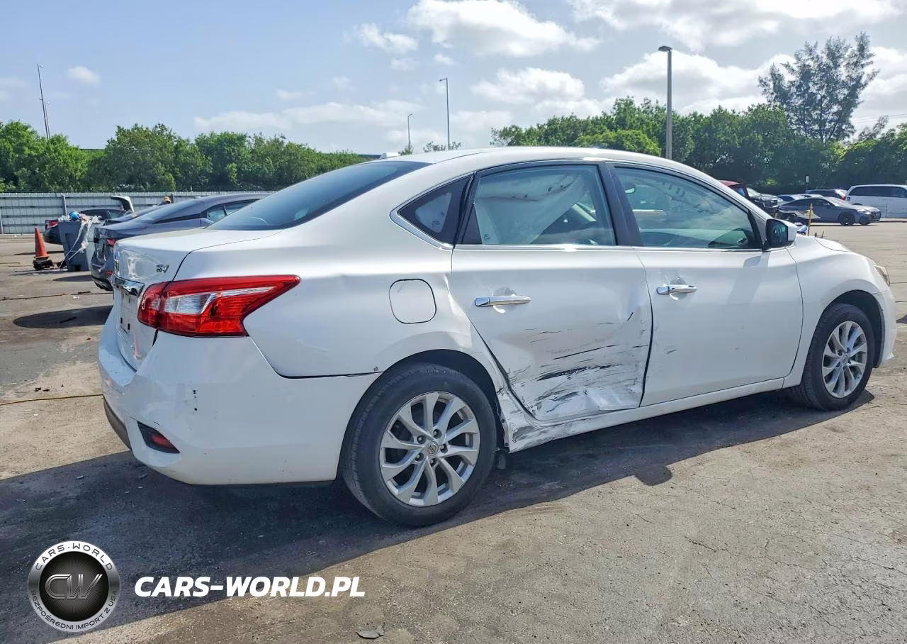 2019 Nissan Sentra Sv VIN:3N1AB7AP5KL610407 - 3