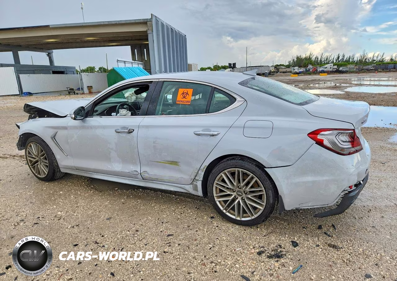 2020 Genesis G70 2.0T VIN:KMTG64LAXLU059998 - 2