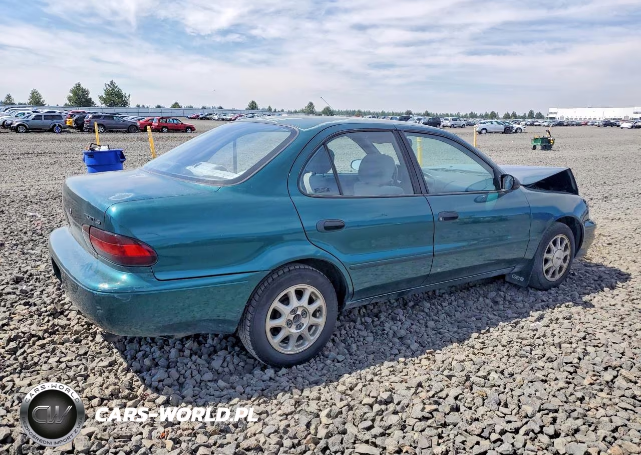 1996 Geo Prizm Base VIN:1Y1SK5263TZ037444 - 3