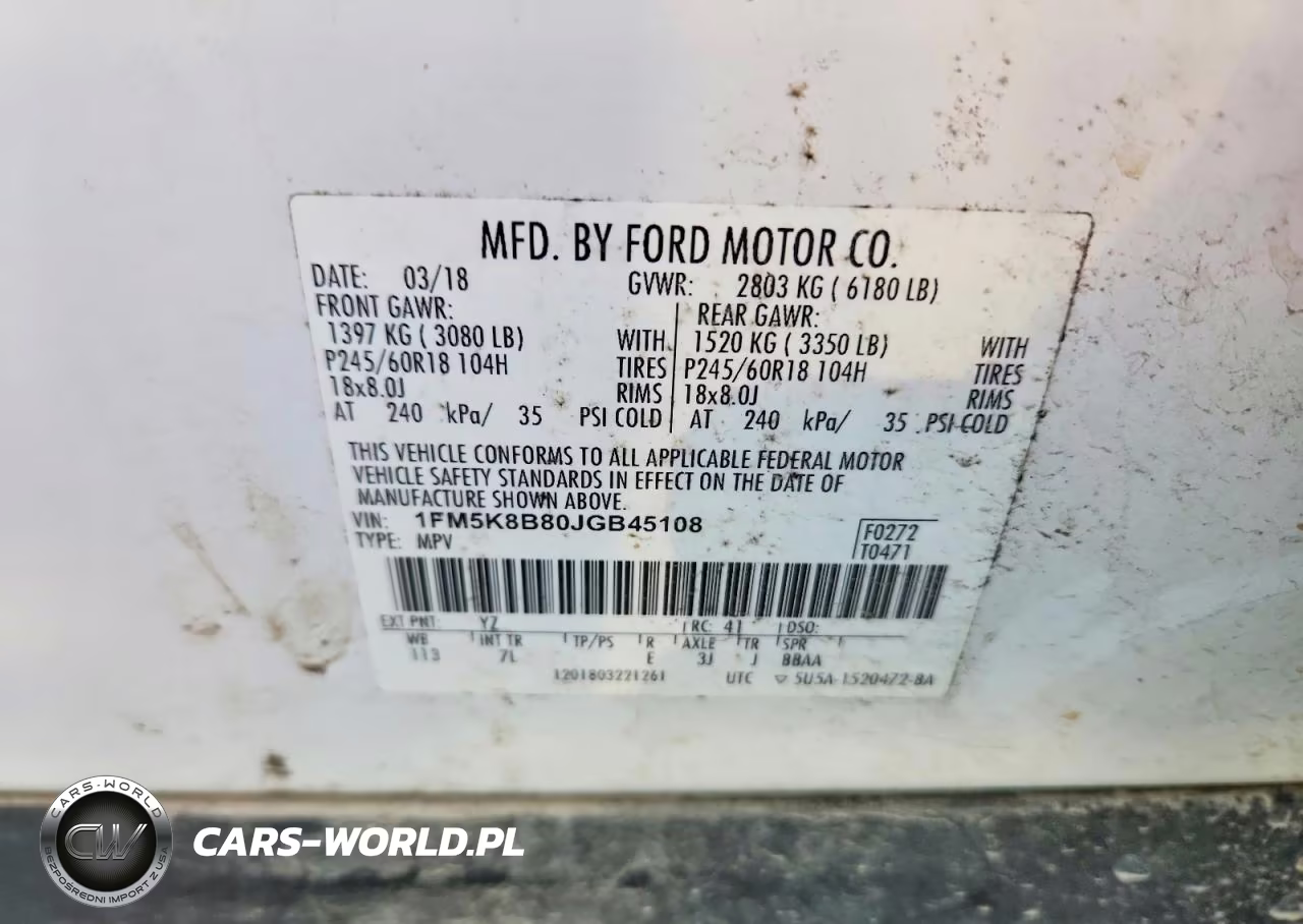 2018 Ford Explorer VIN:1FM5K8B80JGB45108 - 13