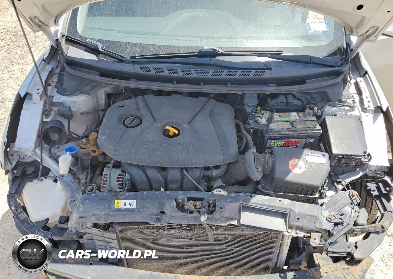 2013 Hyundai Elantra Gls VIN:KMHDH4AEXDU781292 - 11