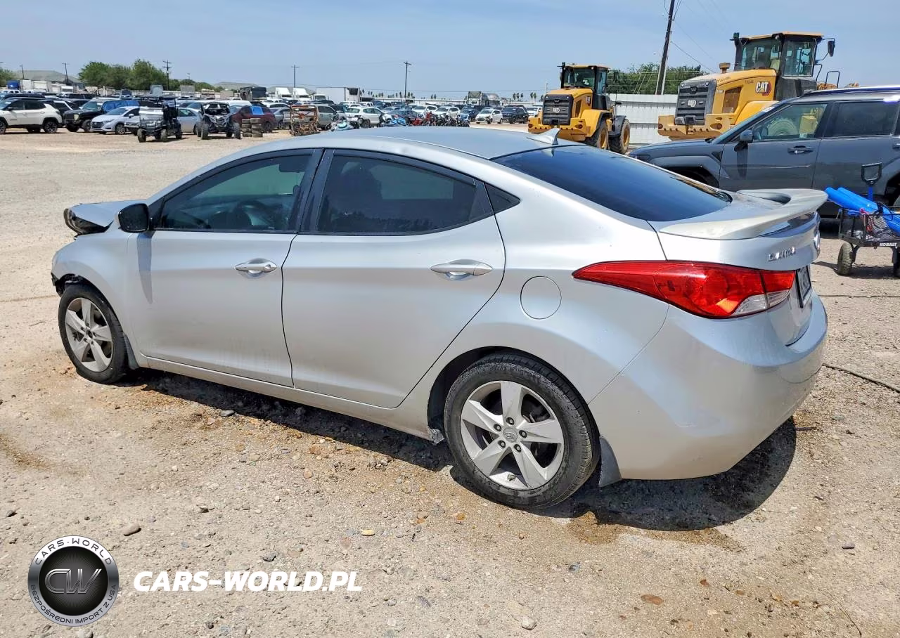 2013 Hyundai Elantra Gls VIN:KMHDH4AEXDU781292 - 2