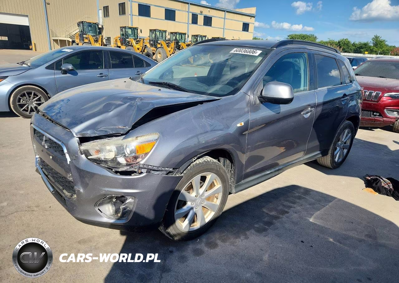 2013 Mitsubishi Outlander Sport Se VIN:4A4AP4AU3DE006353 - 1