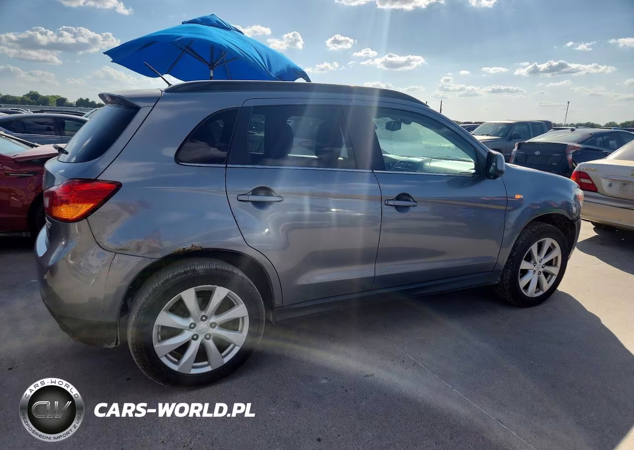 2013 Mitsubishi Outlander Sport Se VIN:4A4AP4AU3DE006353 - 3