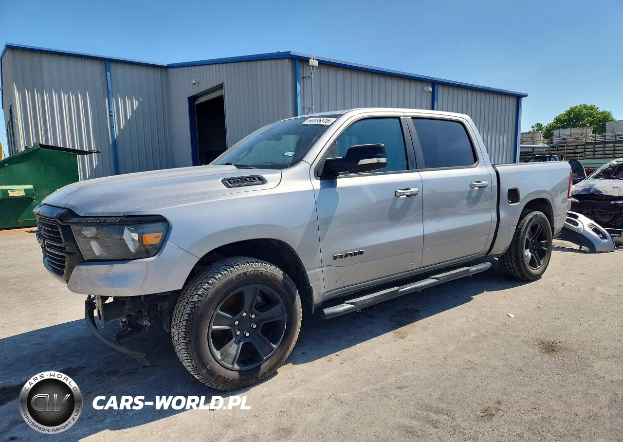 2021 Ram 1500 Big Horn-Lone Star VIN:1C6SRFFT6MN730109 - 1