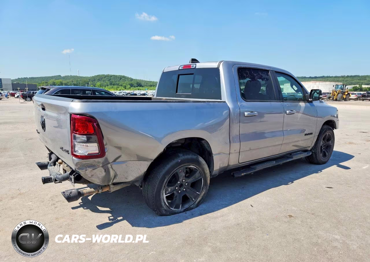 2021 Ram 1500 Big Horn-Lone Star VIN:1C6SRFFT6MN730109 - 3