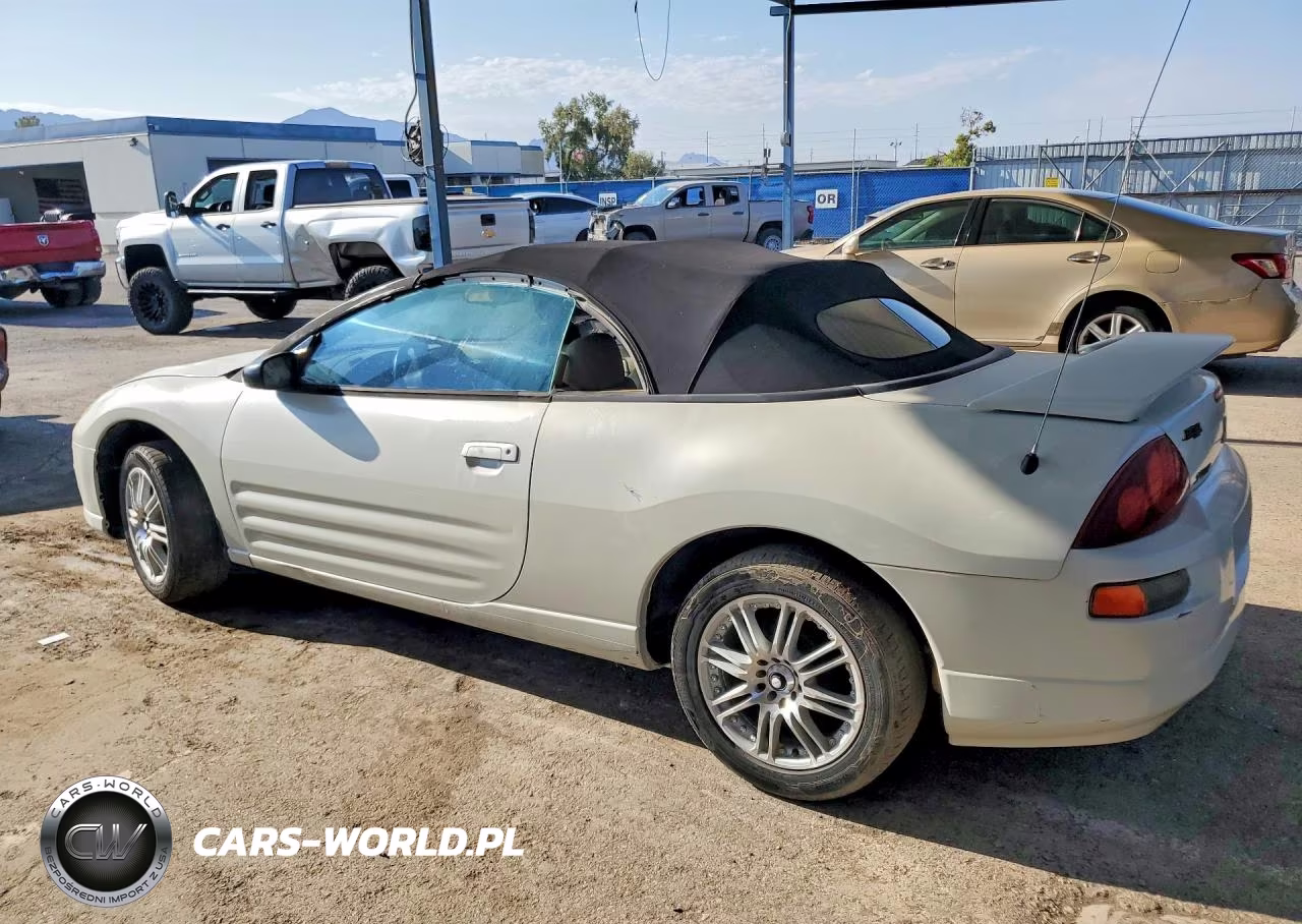 2001 Mitsubishi Eclipse Spyder Gs VIN:4A3AE35G91E001775 - 2