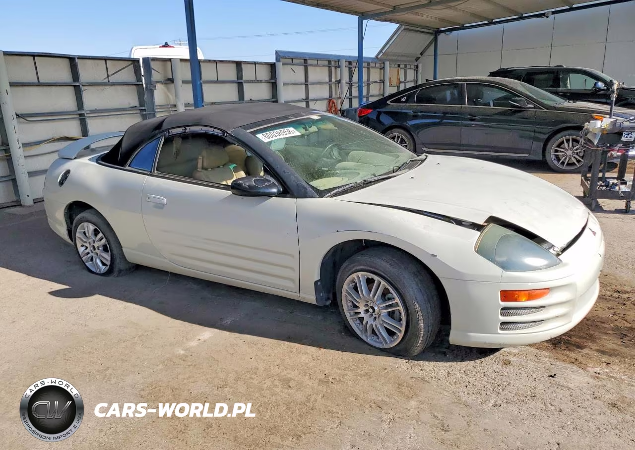 2001 Mitsubishi Eclipse Spyder Gs VIN:4A3AE35G91E001775 - 4