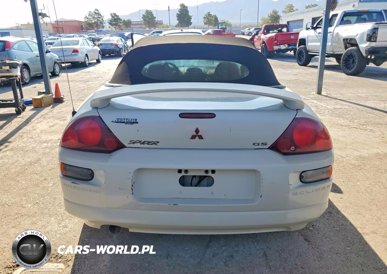 2001 Mitsubishi Eclipse Spyder Gs VIN:4A3AE35G91E001775 - 6